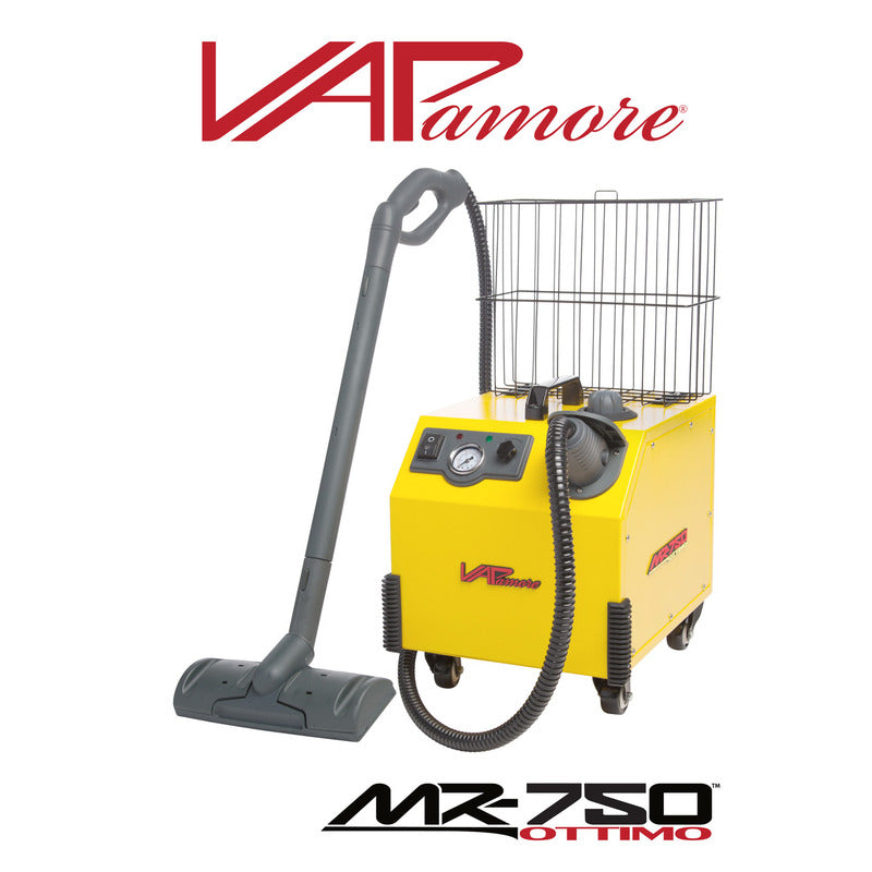 Vapamore Ottimo heavy duty steam cleaner MR-750 - in use