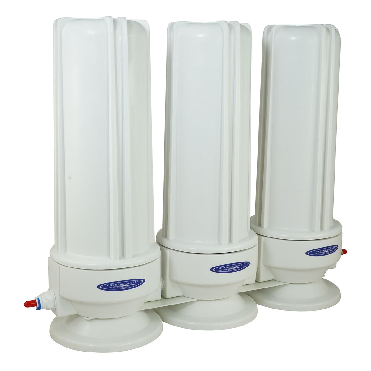 Crystal Quest Voyager Triple Inline Water Filter System, 8-Stage, UF Membrane + SMART + Carbon, 0.5 GPM