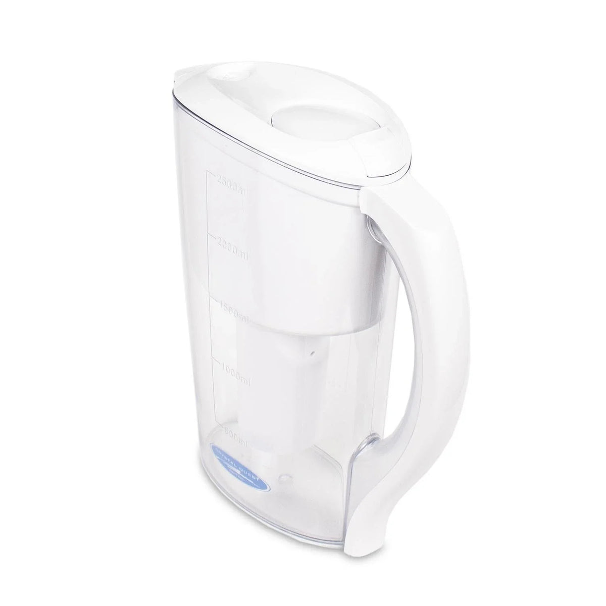 Crystal Quest Water Filter Pitcher, 8-12 Cup, SMART, Fluoride, Arsenic, Demineralizing or Alkalizing Cartridge