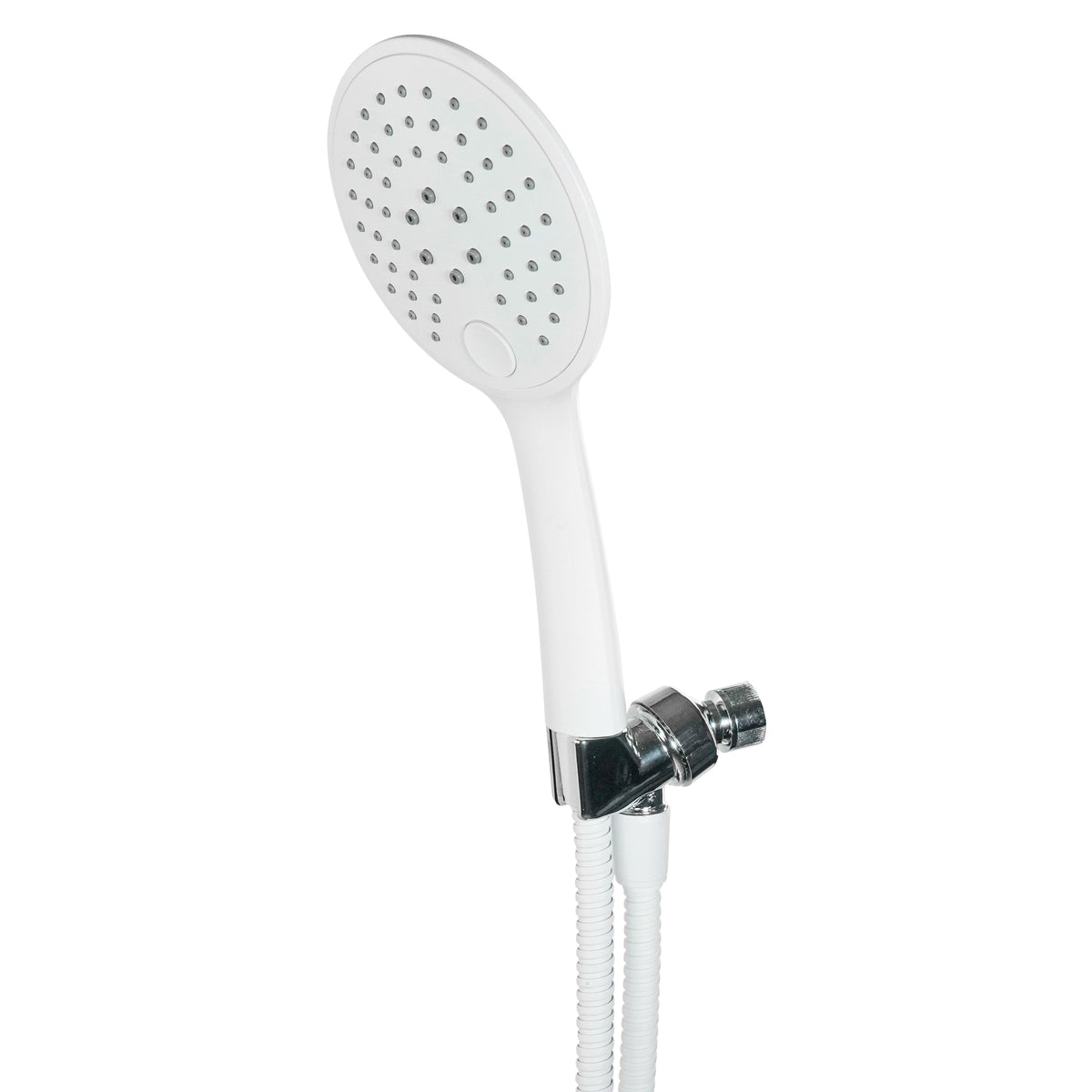 Crystal Quest Handheld Shower Head Combo, Wand, 70" Hose and Bracket, Filter Not Included