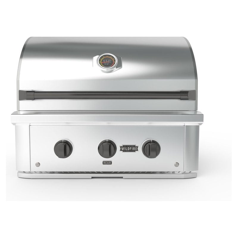 Wildfire Ranch Pro 30 Inch 304 Stainless Steel Built In Gas Grill