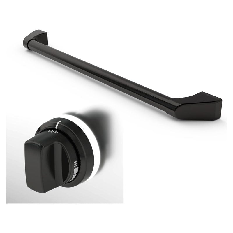 Wildfire Ranch Pro 30 Inch 304 Stainless Steel Built In Gas Grill - Chrome Black Accents