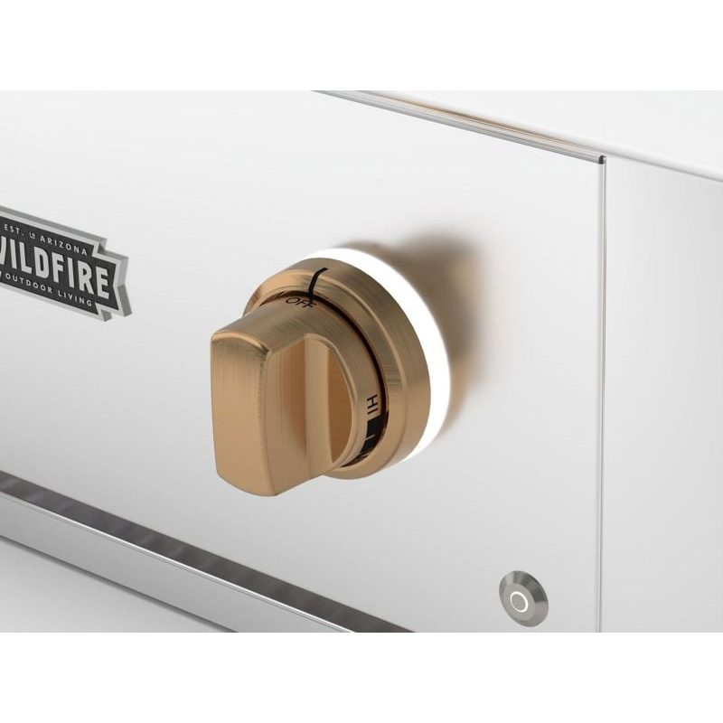 Wildfire Ranch Pro 30 Inch 304 Stainless Steel Built In Gas Grill - Brushed Bronze Accents
