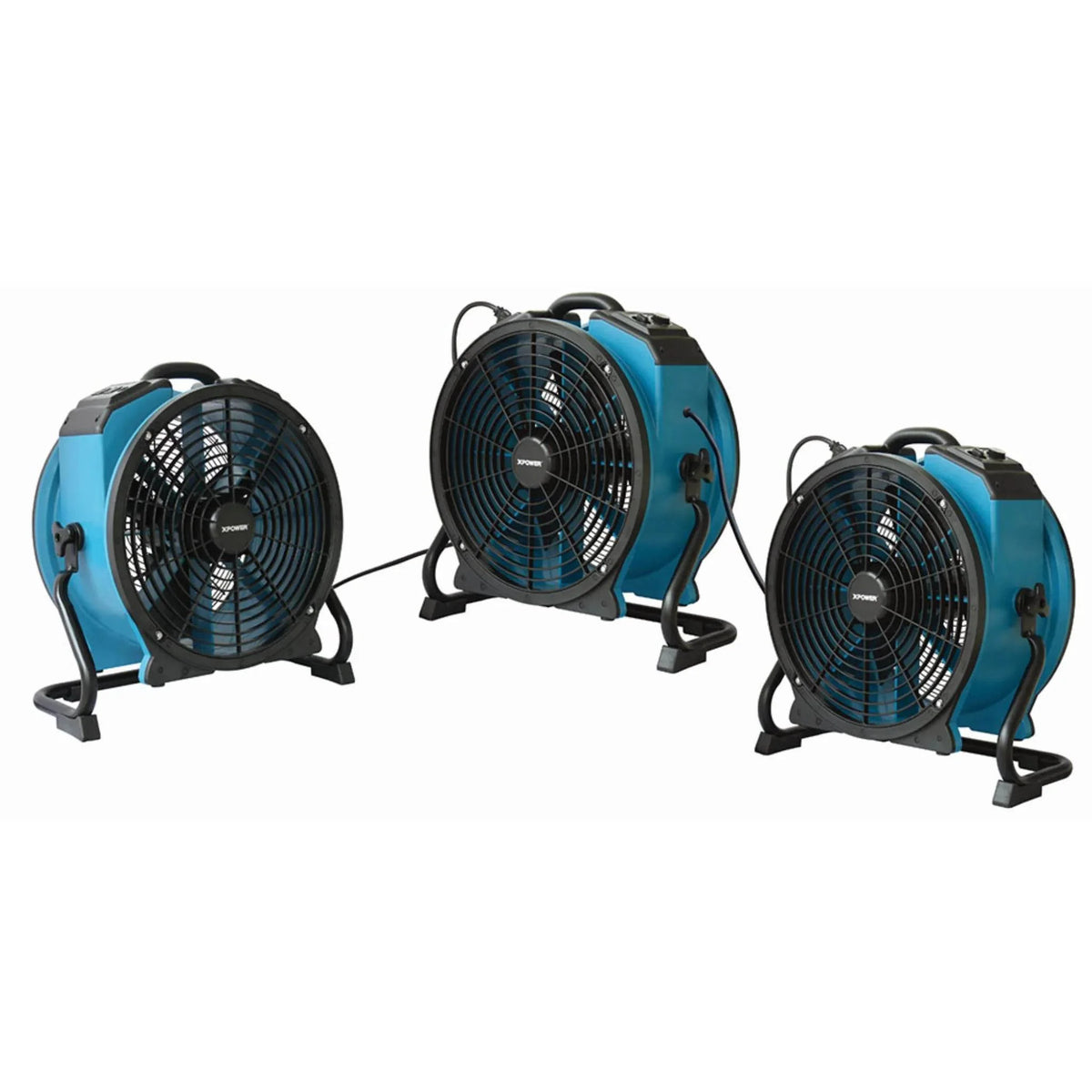 XPOWER sealed motor axial fan air mover X-47ATR - daisy chain outlets