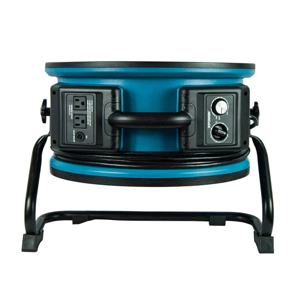XPOWER sealed motor axial fan air mover X-47ATR - top view