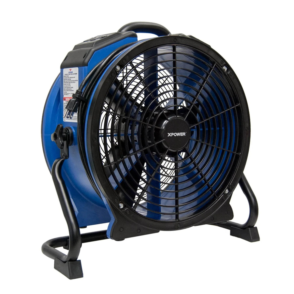 XPOWER high-temp axial fan air mover X-48ATR - main view