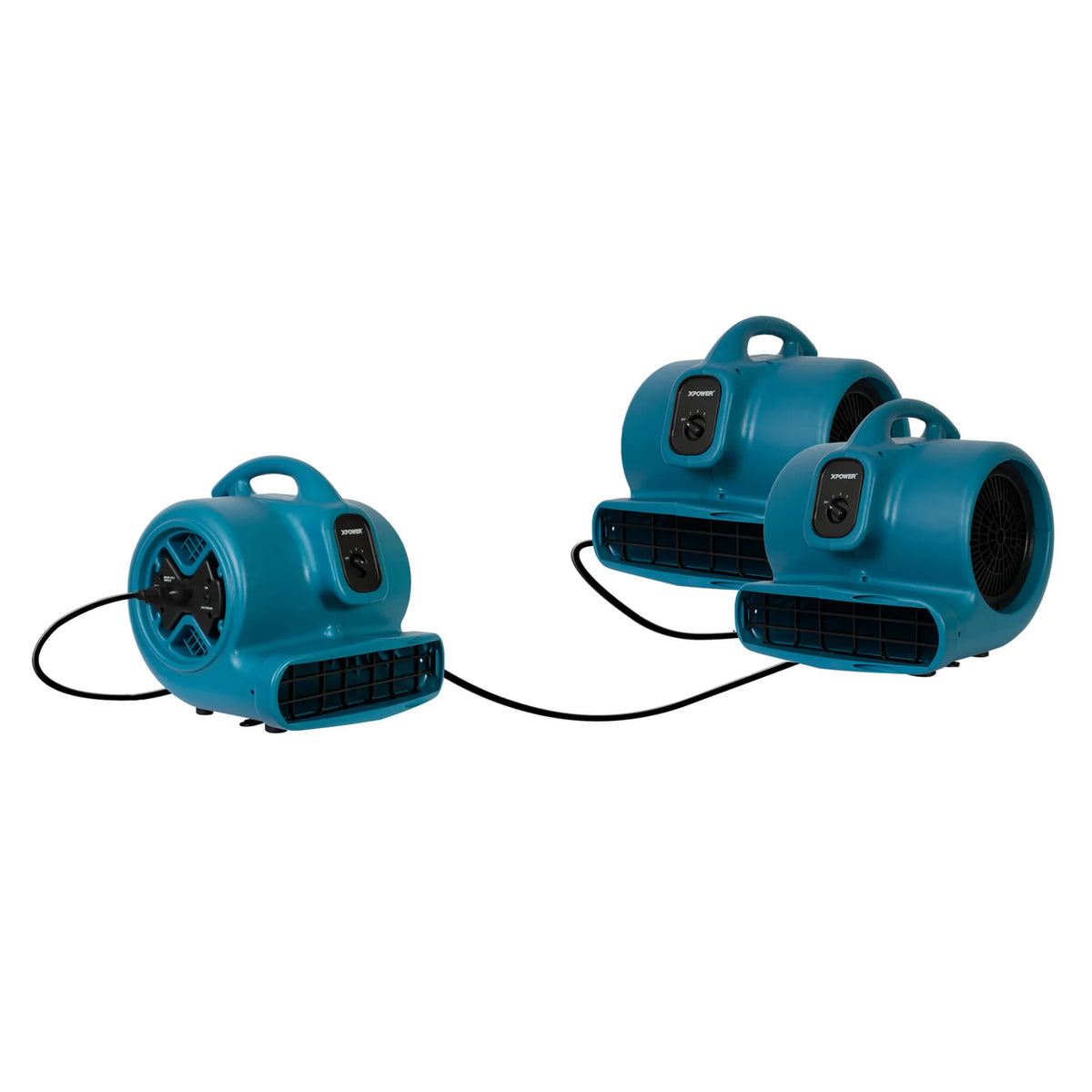 XPOWER air mover X-600A - daisy chain outlets